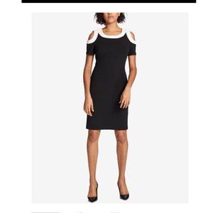Tommy Hilfiger 4 Cold- Shoulder Sheath Dress